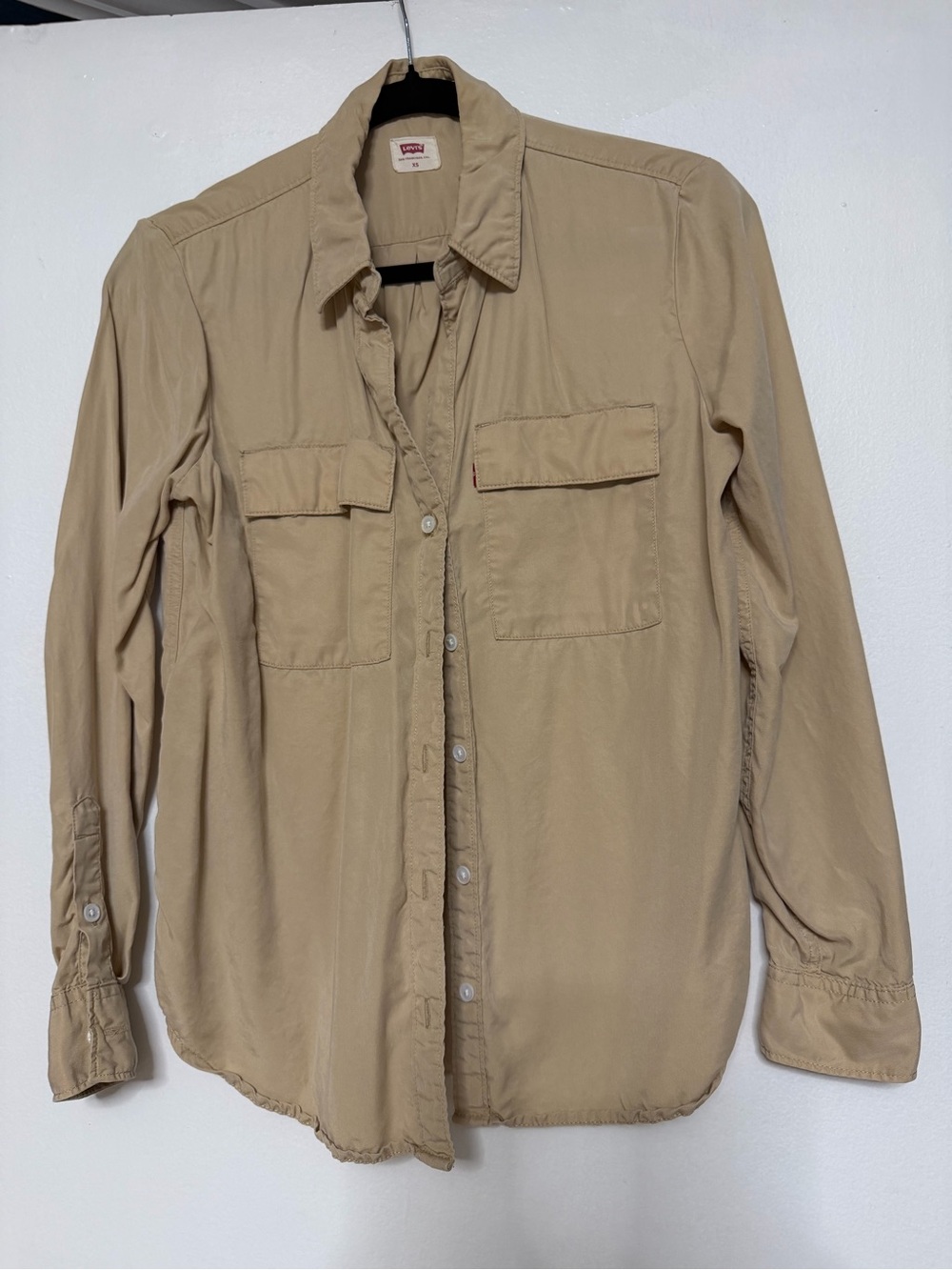 Levi's Tan Lightweight Utility Shirt Jacket